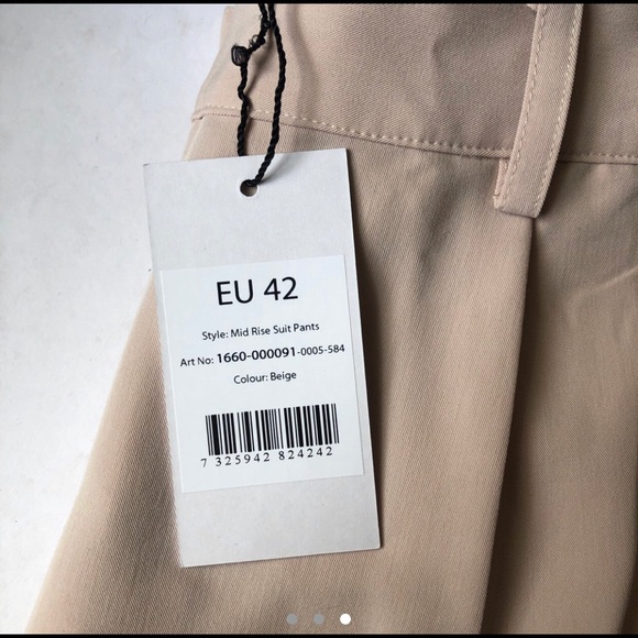 NA-KD Mid Rise Suit Pants - NWT! - Picture 4 of 4